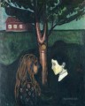 Ojo en ojo 1894 Edvard Munch